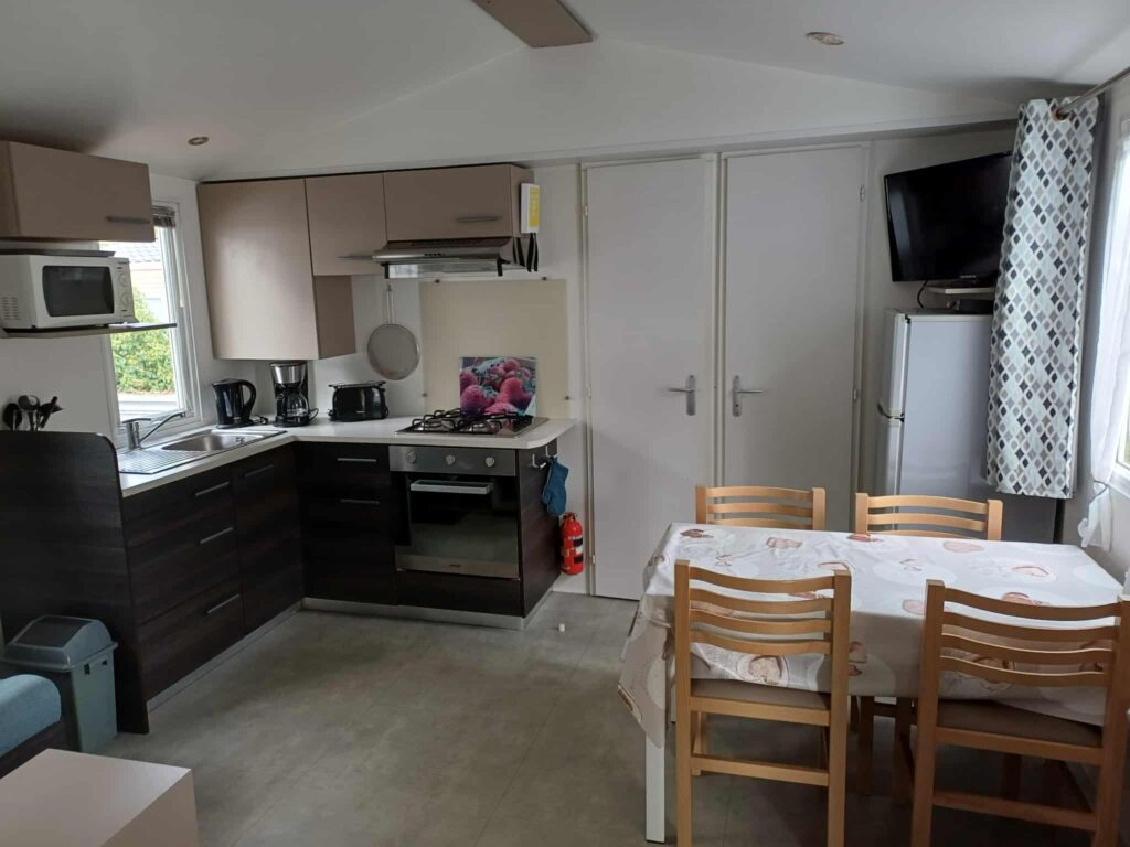 Mobil-home climatisé avec grand séjour - Mer et Soleil Vendée - Littoral vendéen