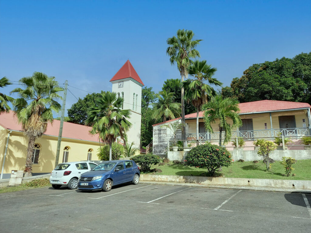 Location en Guadeloupe-Eglise Deshaies Basse Terre